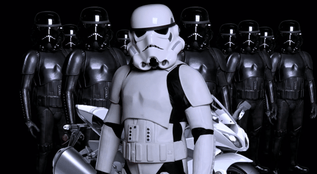 Replica Stormtrooper Motorcycle Suits