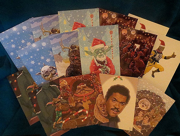 Star Wars Christmas Cards Star Wars Christmas Cards