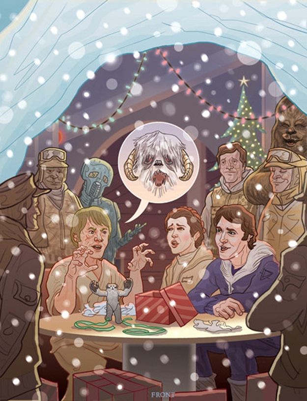 Star Wars Christmas Cards Star Wars Christmas Cards