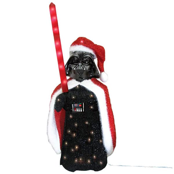 darth vader tinsel santa