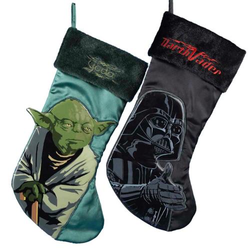 darth vader yoda applique stockings