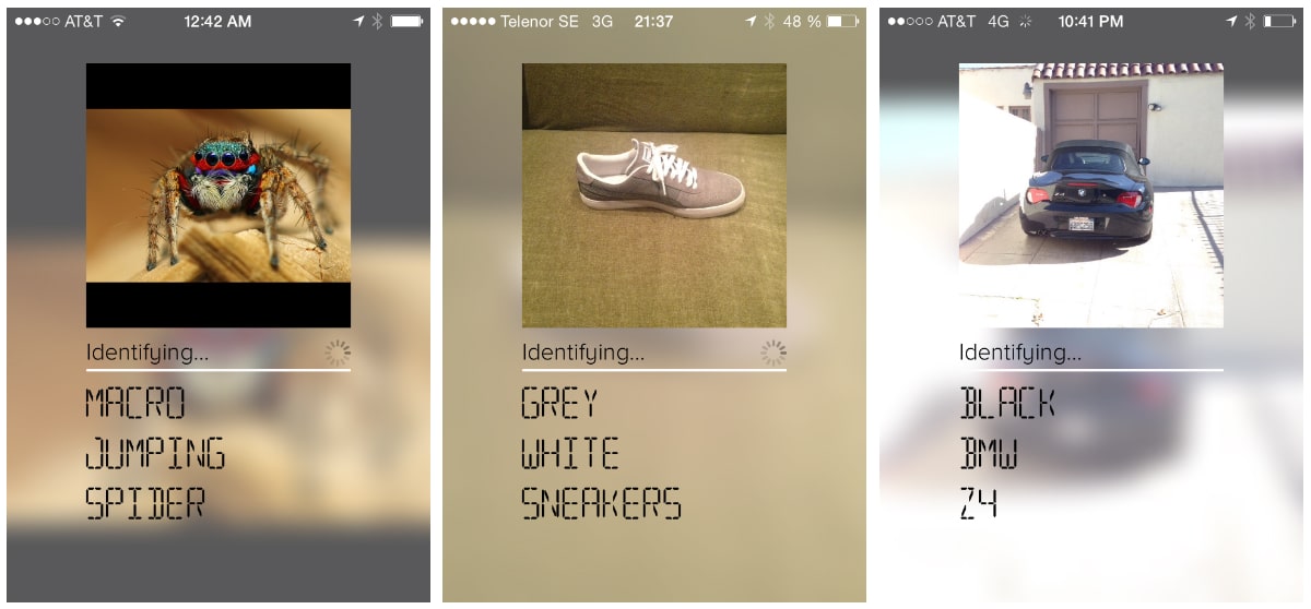 CamFind Screenshot Test Searches CamFind Screenshot Test Searches