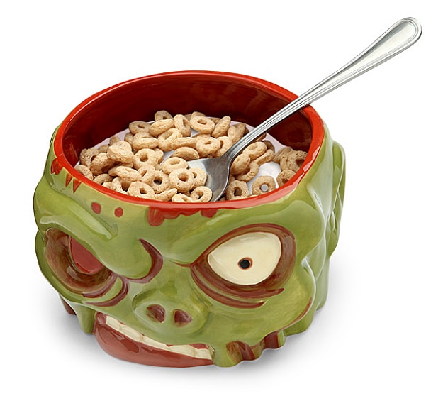 Zombowl Breakfast Cereal Bowl