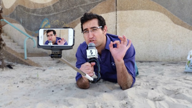 Solocam Reporter Selfie Stick