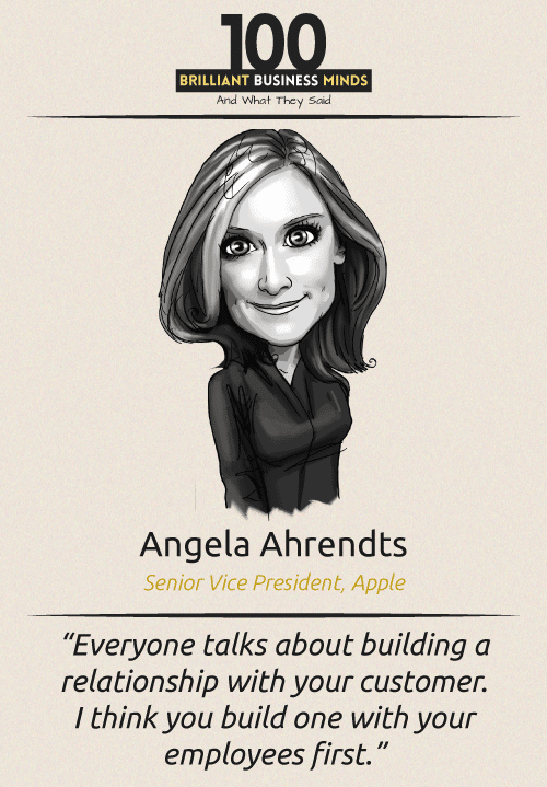 Angela Ahrendts Inspirational Quotes