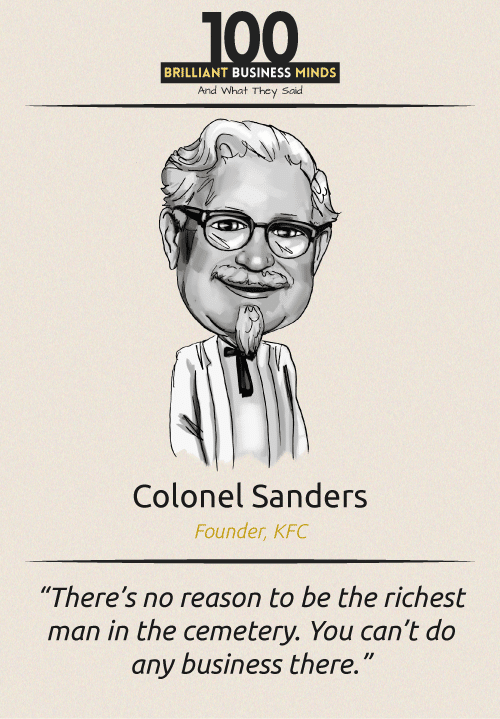 Colonel Sanders Quote