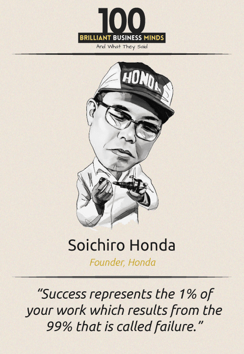 Soichiro Honda Quote