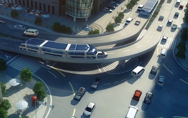 Elevated Bus Transit Concept
