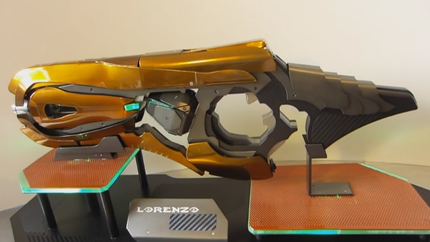 High Power Laser Halo Weapon