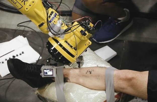 Industrial Tattoo Master Robot