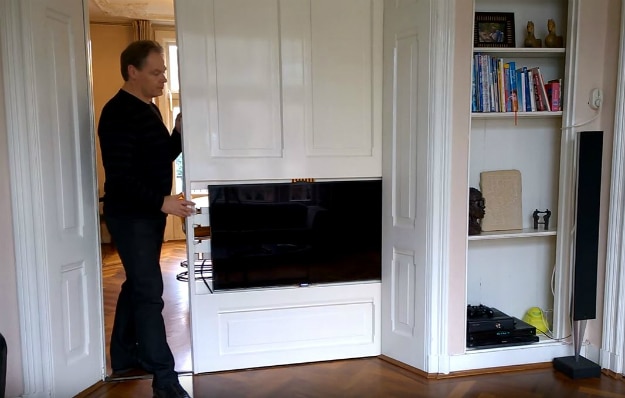 Television Sliding Door Mount