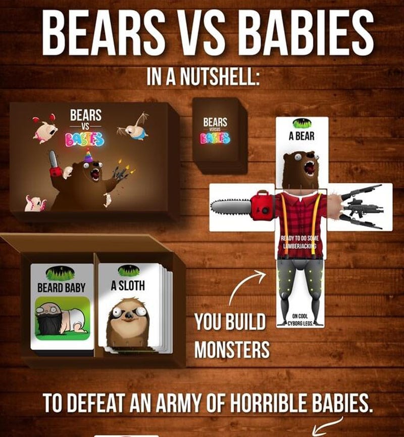 Bears vs Babies Card Games In A Nutshell