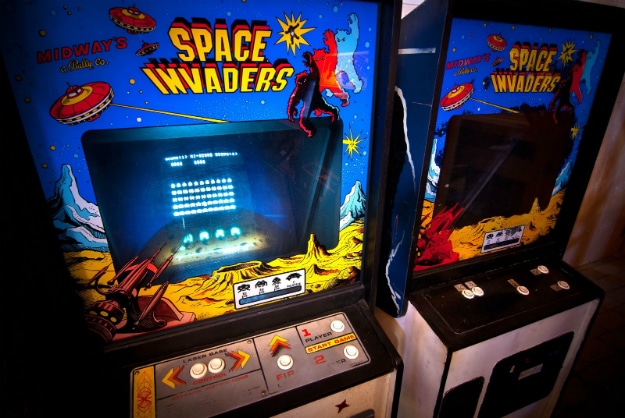 Classic Game Space Invaders Header