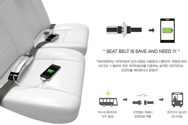 Concept Charger Smart Seatbelt Idea 1