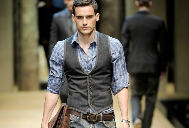 Men Fashion Work Dress Cool Header
