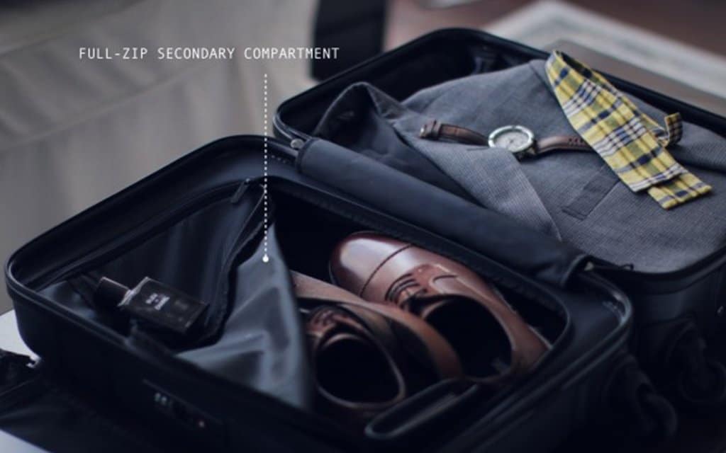 Marlowe Carry-On Suitcase Interior