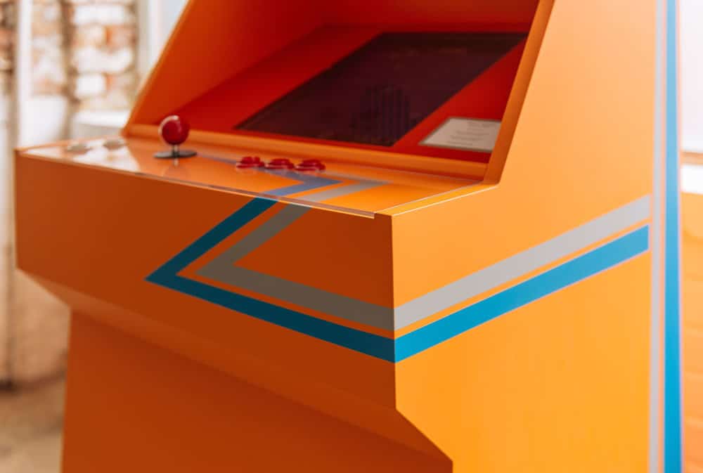 STOA Replay Customized Arcade Cabinet Orange
