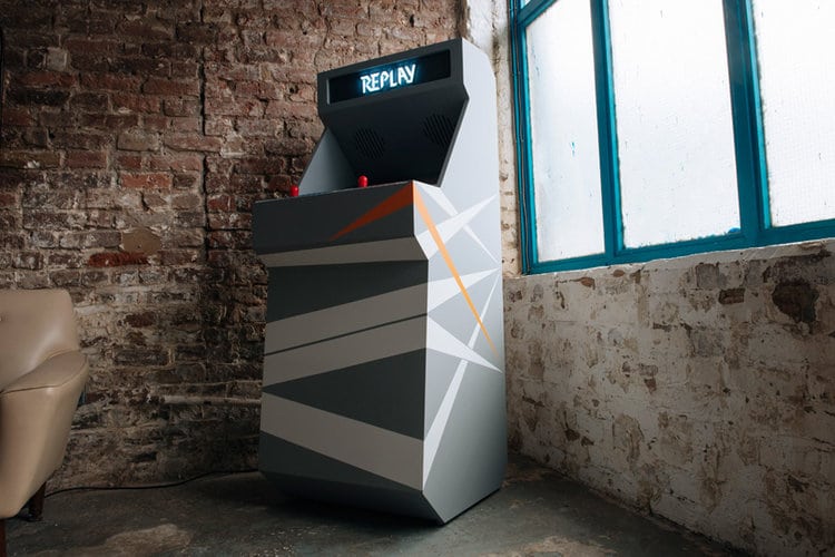 STOA Replay Customized Arcade Cabinet Gray Small