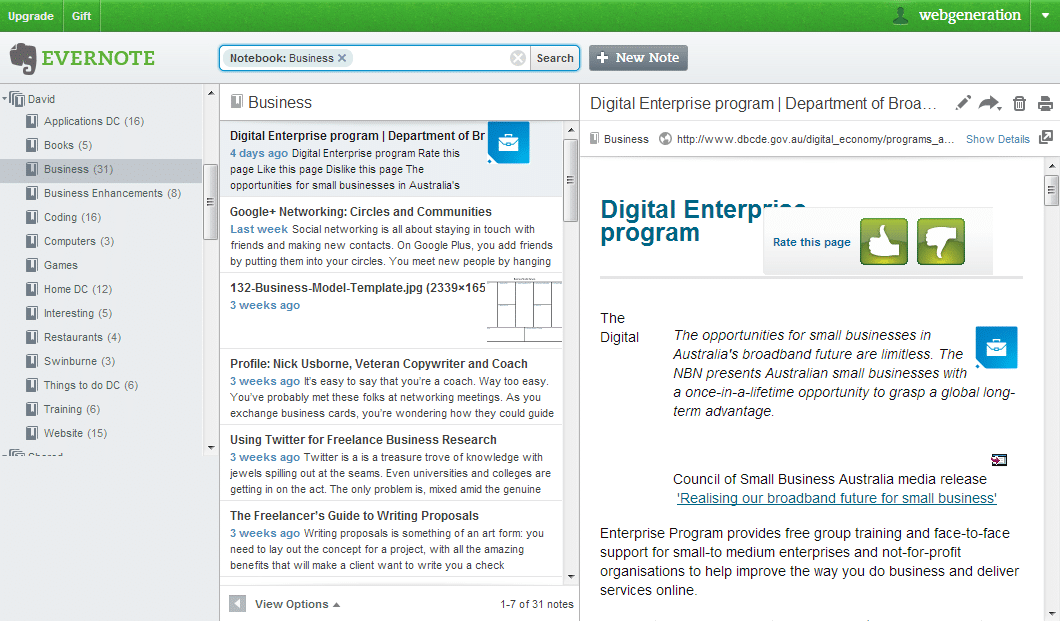 Organize Business Services Article Image