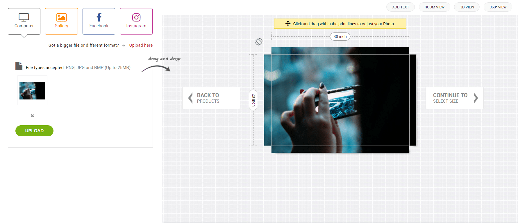 Digital Photos Canvas Prints Article Image 2