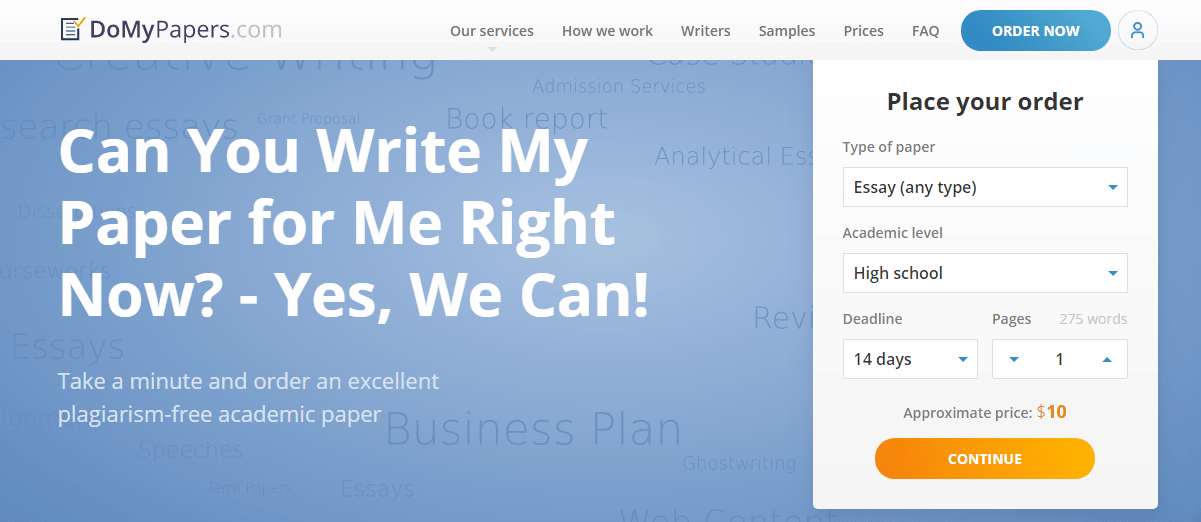 DoMyPapers Service Review Article Image 1