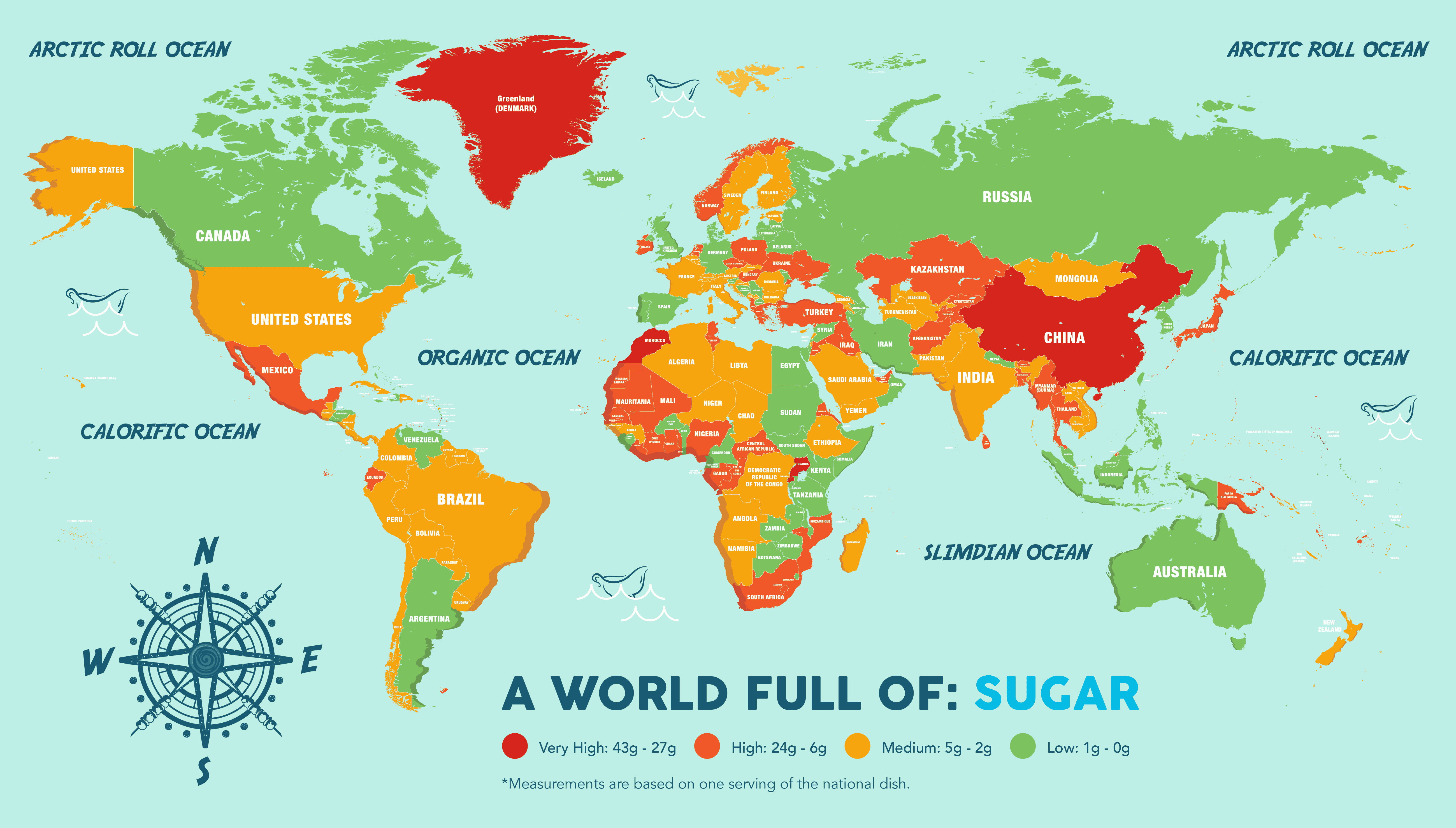 World Food Map Sugar Article Image